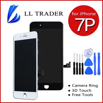 

For iPhone 7 Plus LCD Display Screen Touch 7 Plus Screen Digitizer Assembly Mobile Phone Parts Replacement Quality AAA+Tools