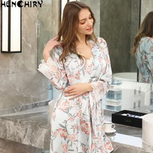 HENCHIRY/Новинка года; Лидер продаж; женские пижамы; женский набор ночных рубашек; ночная рубашка; сексуальный женский комбинированный Шелковый комплект; свежая простая одежда для сна