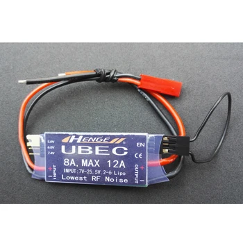 

1PCS HENGE 8A External UBEC Ultra Battery Elimination Circuit Module Input 7-25.5V 2-6S Lipo Parts for RC Qaud Plant UAV Drone