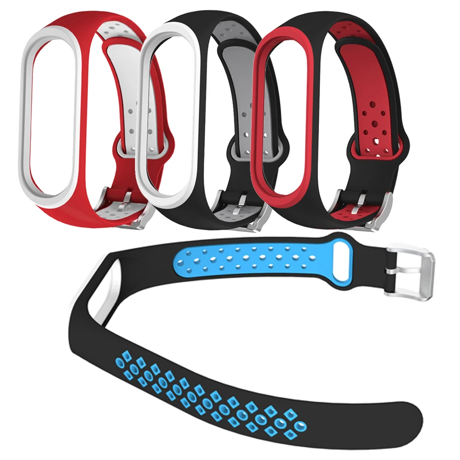 Bracelet Mi-Band Smart Watches Xiaomi 3-Strap 5-Accessories for 4-Nfc Silicone Mi-4