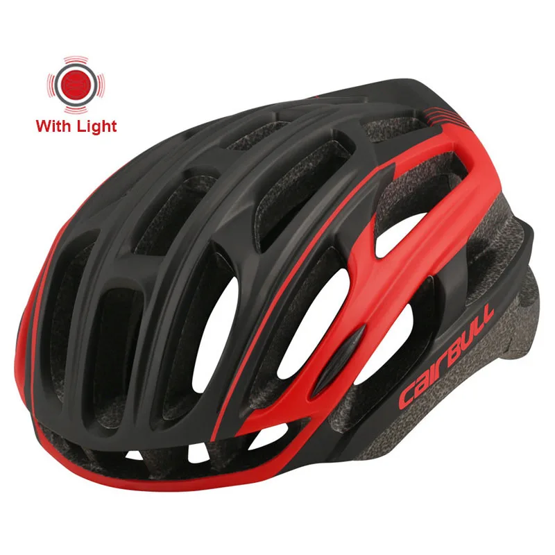 

Sports DH MTB All-terrain Bicycle Helmet with Rear Light Ultralight Mountain Road Bike Helmet Integrally-molded Cycling Helmet