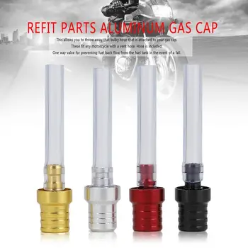 

Refit Parts Aluminum Gas Cap Vent Hose Aluminum Fuel Tank Gas Cap Vent Fit High-grade Cross-country Motorcycle