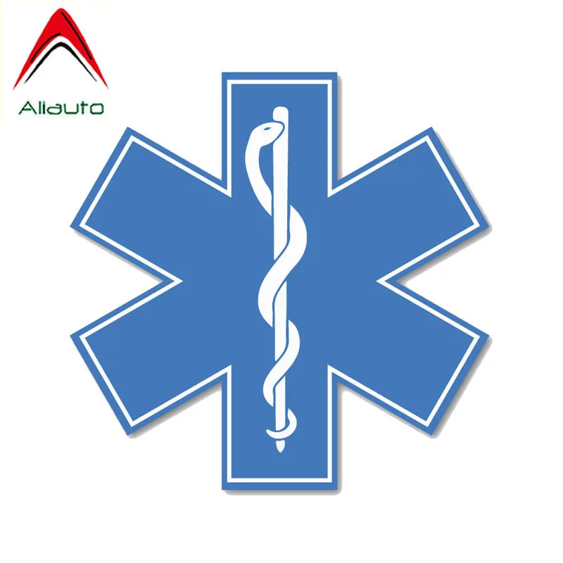 Забавная Автомобильная наклейка Aliauto украшение звезда жизни отражающая