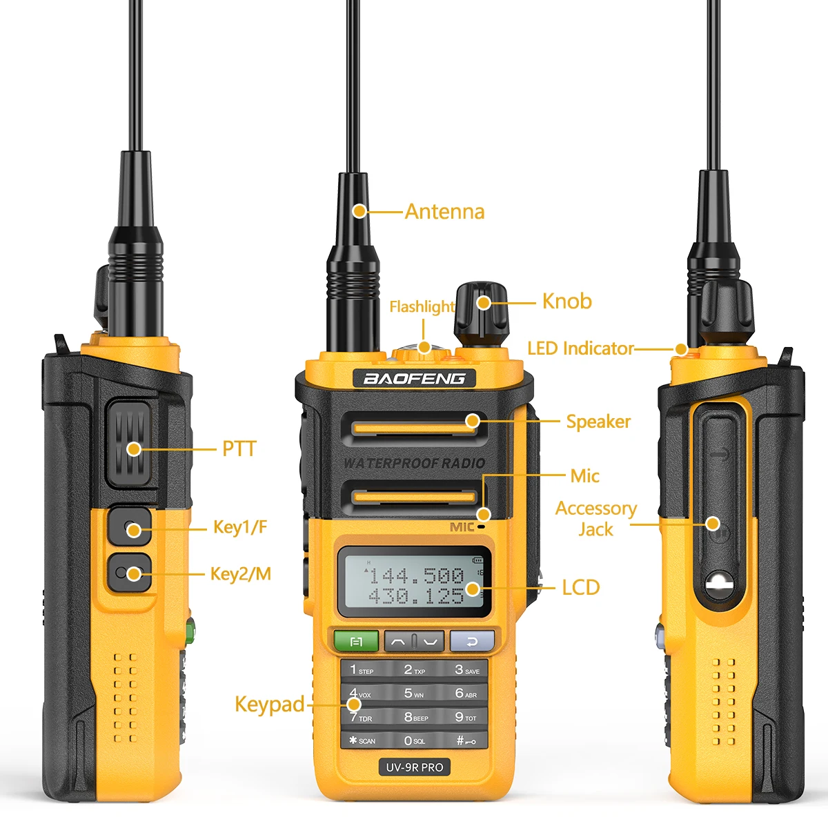 Baofeng UV-9R Pro IP 68