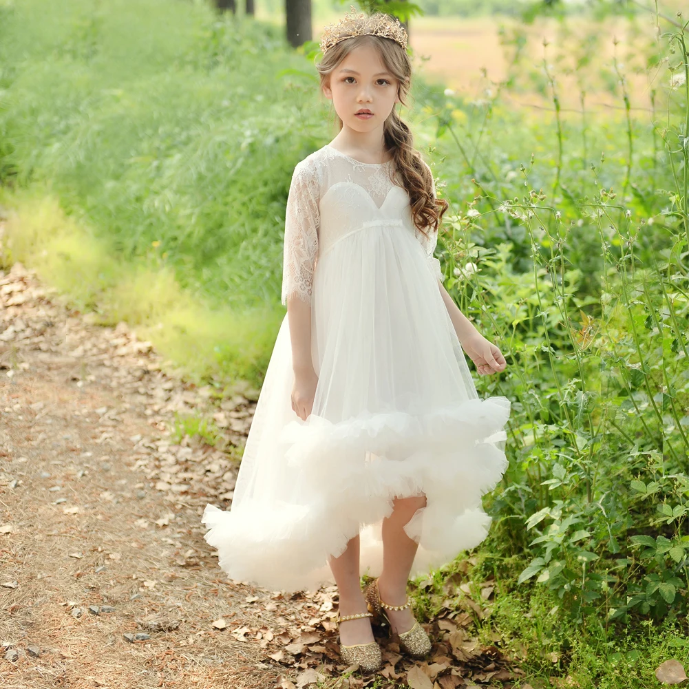 Маленькие Платья с цветочным узором для девочек на свадьбу; Детские вечерние платья; детские изображения; платья для выпускного вечера; вечерние платья