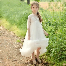 Маленькие Платья с цветочным узором для девочек на свадьбу; Детские вечерние платья; детские изображения; платья для выпускного вечера; вечерние платья