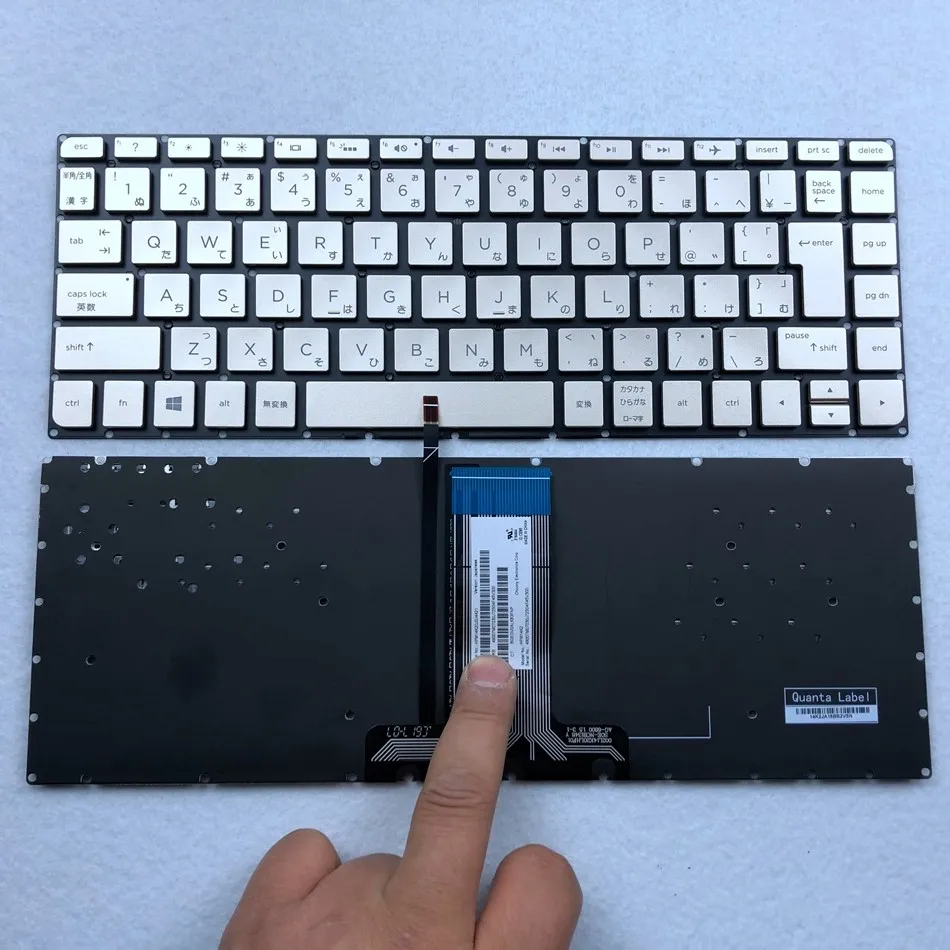Клавиатура для ноутбука HP Pavilion x360 13-u062sa 13-U Японская с подсветкой HPM14K2 японской