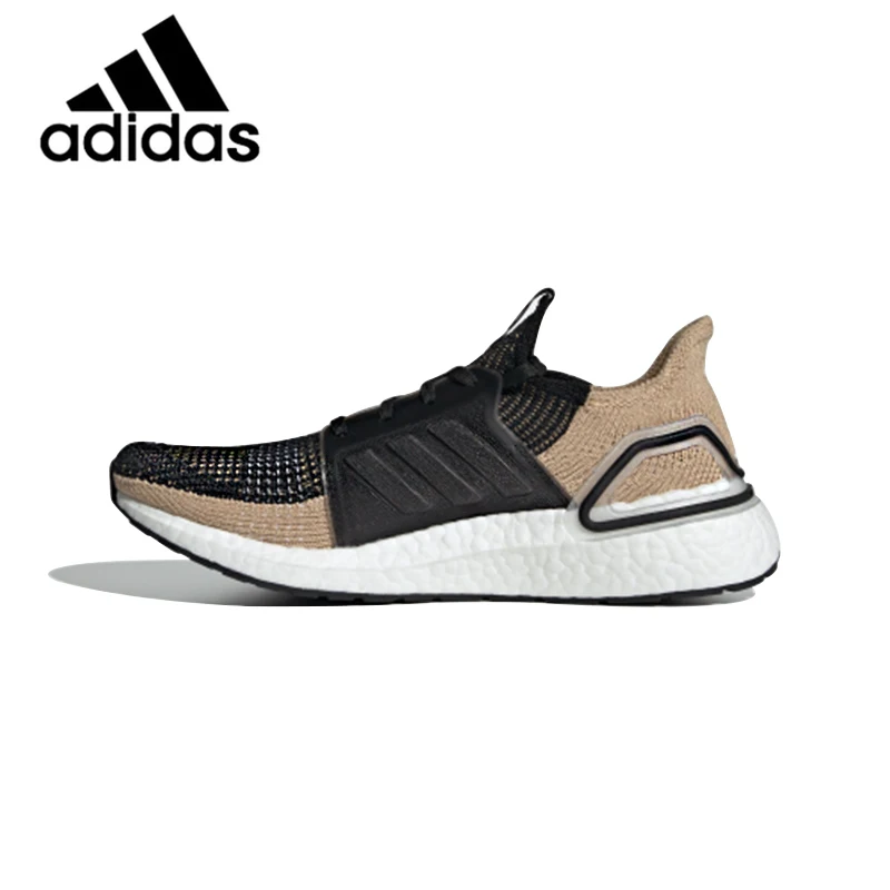 Оригинальные подлинные мужские кроссовки для бега Адидас ULTRABOOST 19 Классическая
