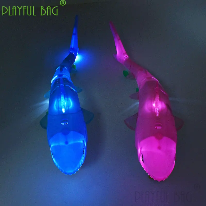 Electronic toy walking luminous music electric universal pet rope children rope pig crocodile shark decompression gift vd13 2