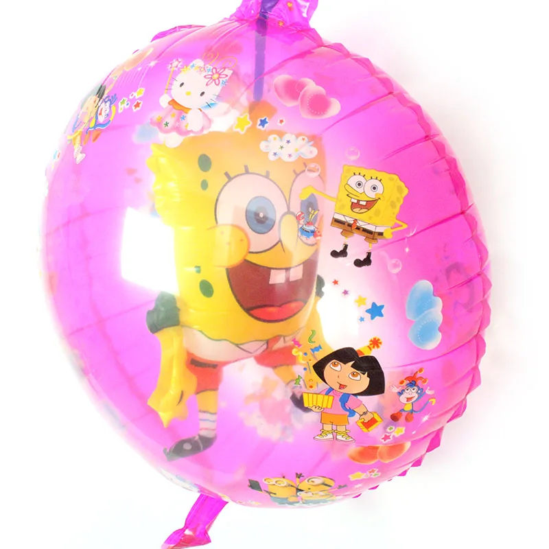 18 дюймов милый мультфильм spongebob мяч в шары Декорации С Днем Рождения Подарок для