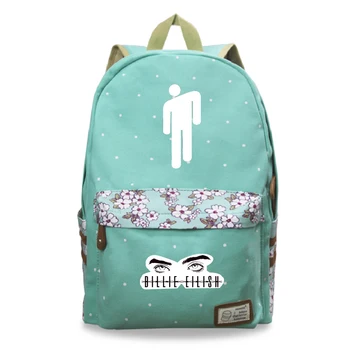 

Casual Billie Eilish Backpack Students Boys Girls Men Women Bags Fashion New High Quality Travel Shouler bags Teens School Mochi