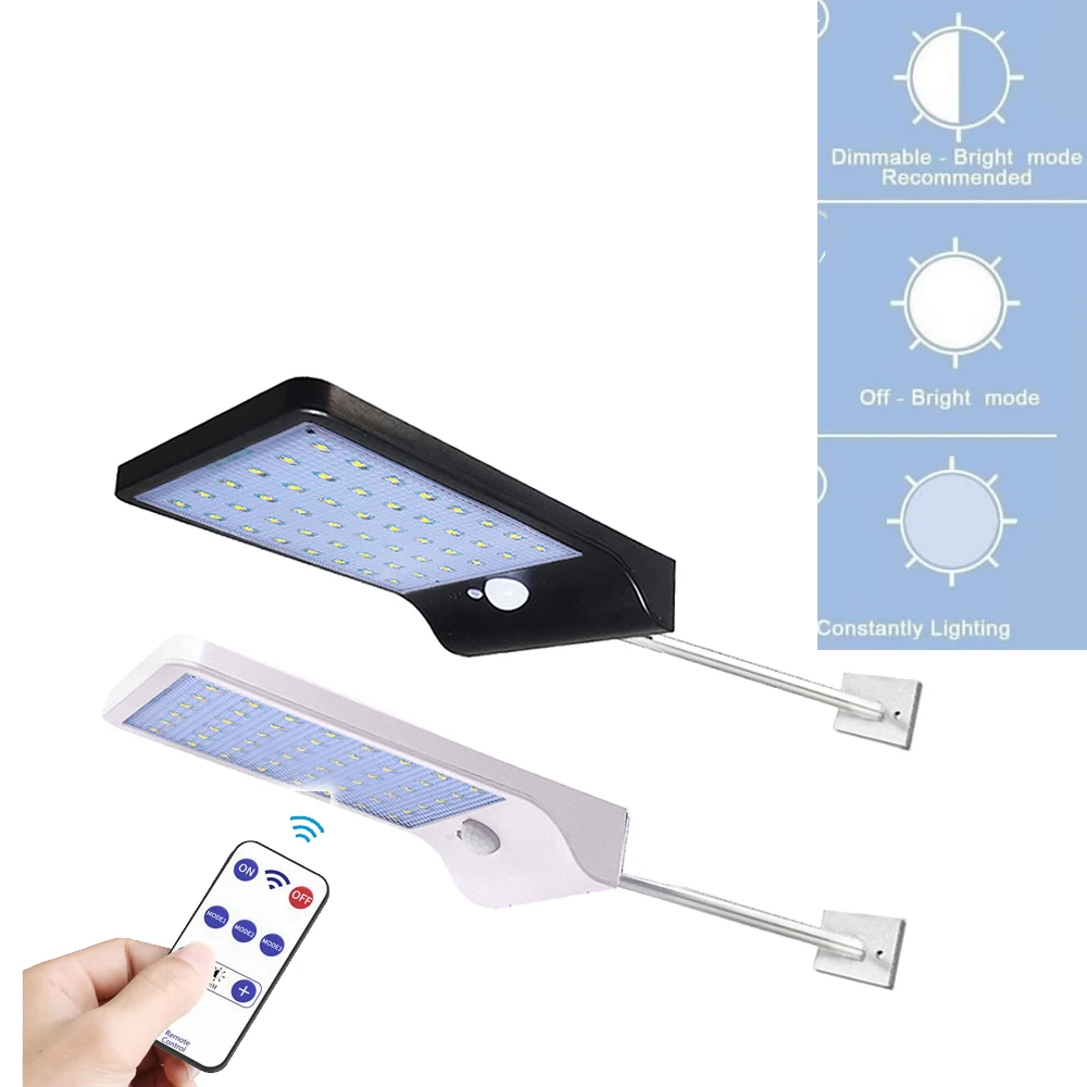 

remote 48/36 LED 3 mode Outdoor Waterproof Motion Sensor Solar lamp spot flood security solar Light Garden yard path lamps