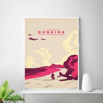 

Dunkirk minimalist movie Poster Art silk Poster Room Decor (No Frame)