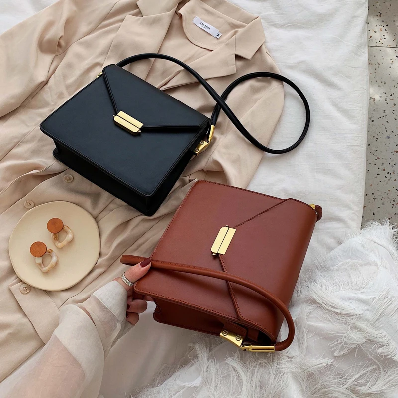 

Litthing Luxury Handbags Women Bags Designer Female Square Bag 2019 Fashion Leather Women's Handbag Lock Shoulder Messenger Bag