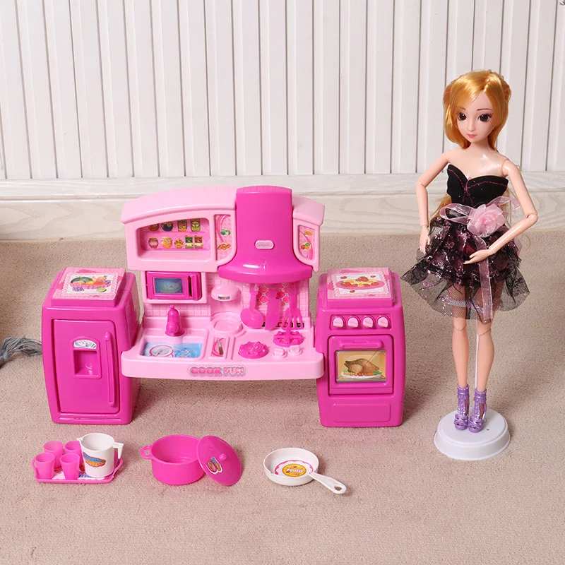 

New Style GIRL'S Play House Toys Model Kitchen Kitchenware Toy Parent And Child Interactive Communication Stall Toy