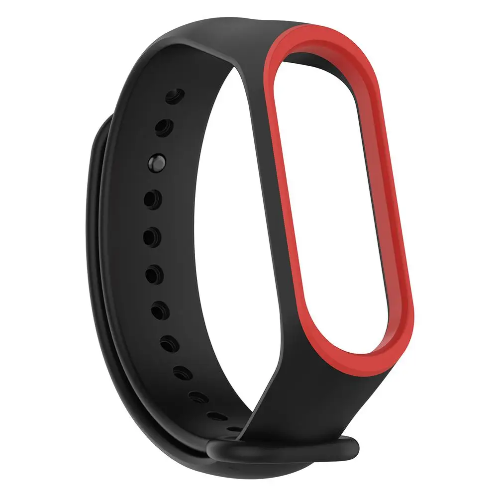 Цветной силиконовый ремешок для наручных часов браслет Xiaomi Miband 3 4 регулируемый