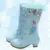 4-13 Лет Девочки Botas Frozen Elsa Boots Kids Princess Snow Boots Children Winter Boot