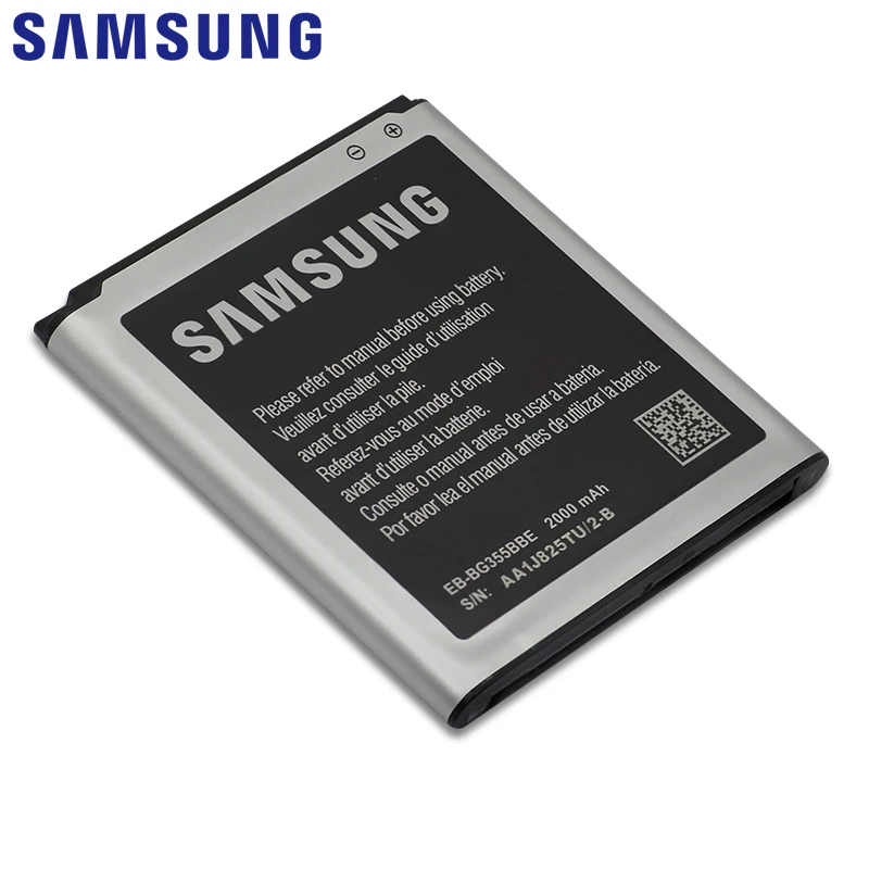 Samsung телефон Батарея EB-BG355BBE для samsung Galaxy Core 2 G355H SM-G3556D G355 G3559 G3558 G3556D 2000 ма-ч