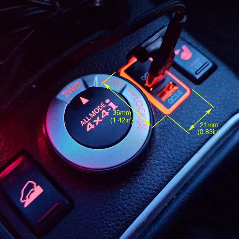 XCGaoon QC3.0 Быстрая зарядка 2 USB Автомобильное зарядное устройство двойной телефон PDA