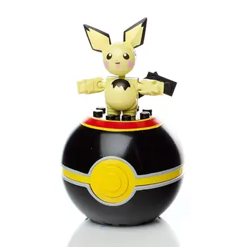 

Pokeball PICHU Wurmple FVK65 FVK66 SERIES 7 Building Set Action Figure