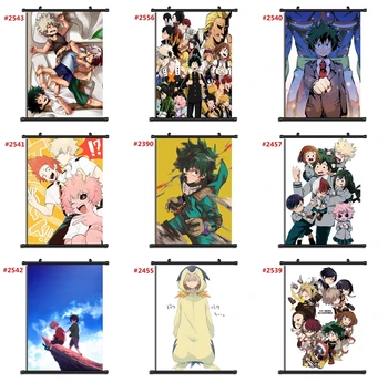 

boku no hero academia Anime manga wall Poster Scroll d