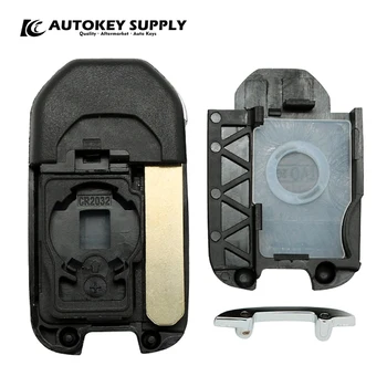 Per NewHonda 3 pulsanti Shell chiave Flip remota "G" AKHDF129 - Per NewHonda 3 pulsanti Shell chiave Flip remota G