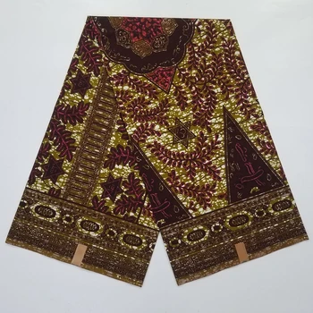 

Tissues Africain wax dutch african dutch real dutch wax veritable wax for patchwork sewing/Pagnes/ Lapa/Chitenge Y-138