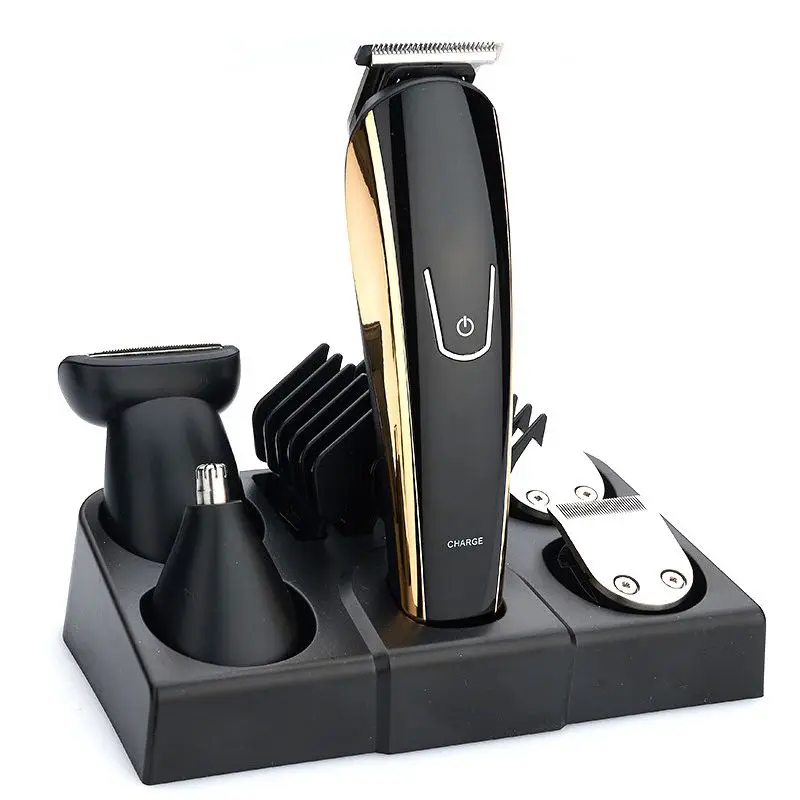 5 In 1 Men Hair Clipper Electric trimmer for beard Razor Rechargeable Mustache Shaver Styling Tools EU Plug