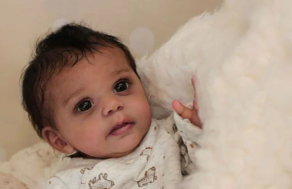 NPK 19inch Clearance Reborn Doll kit Mika Cute Baby Lifelike Real soft Touch