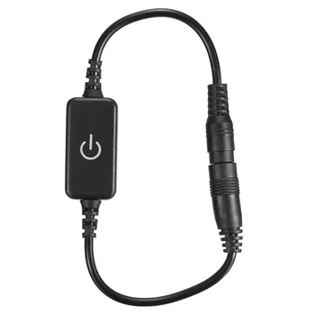 

DC12-24V 4A Inline Touch LED Dimmer Switch Controller Adapter for Single Color LED Strip Lights Lamp Support Dropshipping