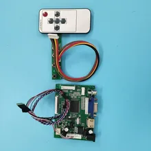 Kit de trabalho para ltn141at06 1280x800 monitor painel driver 2av vga av led hdmi lcd placa controlador 40pin tela display remoto