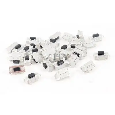 

7.8mmx3.5mmx3.5mm 2 Pin Connector Momentary Push Button Tactile Switch 30 Pcs