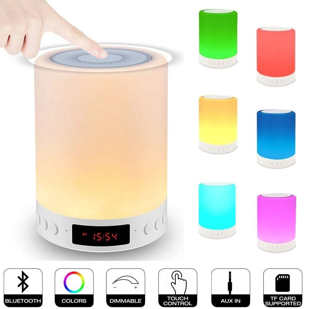 Персонализированные фото светодиодный ночник MP3 музыка дисплей Беспроводная лампа сенсорный USB Перезаряжаемый Ночник подарок
