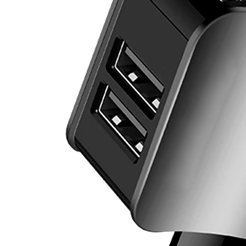 3 USB Автомобильное зарядное устройство зарядный адаптер портативное USB зарядное устройство планшет питания DC 5V универсальный