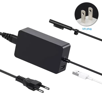 

Cable Fast Charging 15V 4A Computer Tablet Overload Protection Charger Power Supply Wide Voltage For Microsoft Surface Pro3