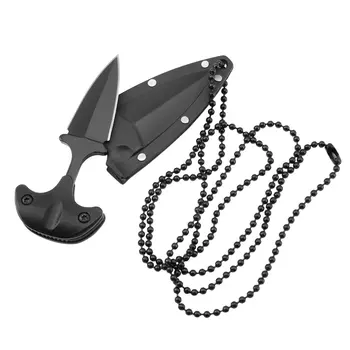 

Multifunctional Mini Hanging Necklace Stainless Steel Pocket Protable Outdoor Camping Knife Rescue Survival Tool Knives
