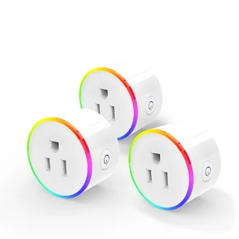 

Intelligent Wi-Fi Plug 10A Socket with Individual LED Indicator Light Smart Wireless Home Control