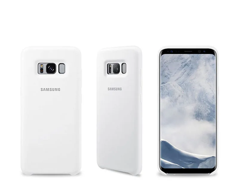 Оригинальный силиконовый чехол для SAMSUNG мобильный телефон Samsung S8 S8plus Plus + SM G