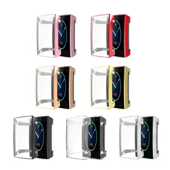

Screen Protectors Case For Fit bit Charge 4/3Watch Band Replacement TPU Protective Cases Frame Shell