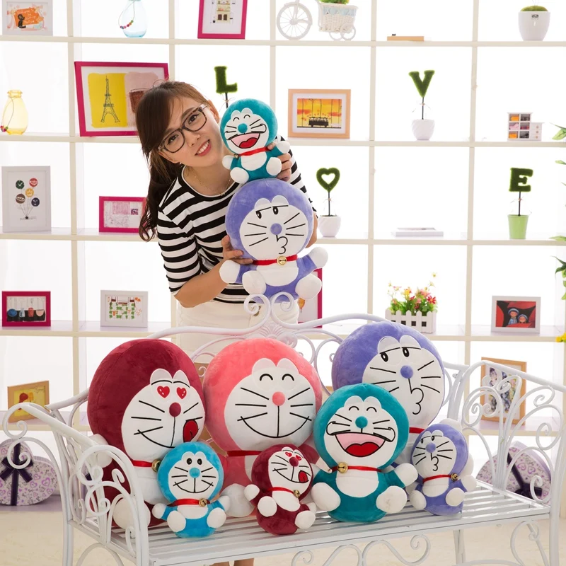 

Best selling cartoon anime robot cat Doraemon Doraemon plush toy stuffed doll ragdoll pillow sofa cushion decoration doll gift