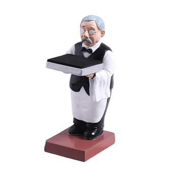 

Grandpa Watch Stand Suitable for Iwatch Holder Tray Old Housekeeper Watch Desk Earrings Necklace Storage Display Stand