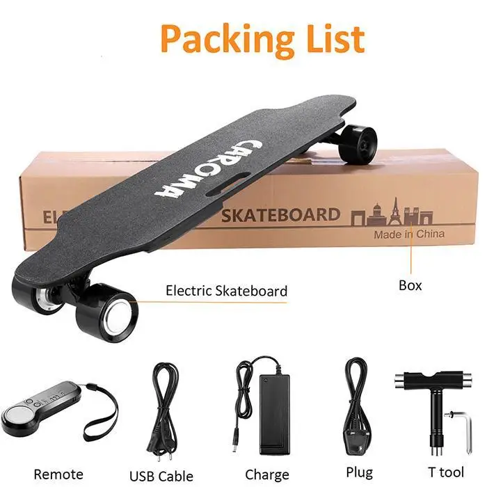 36" Electric Skateboard with Wireless Remote