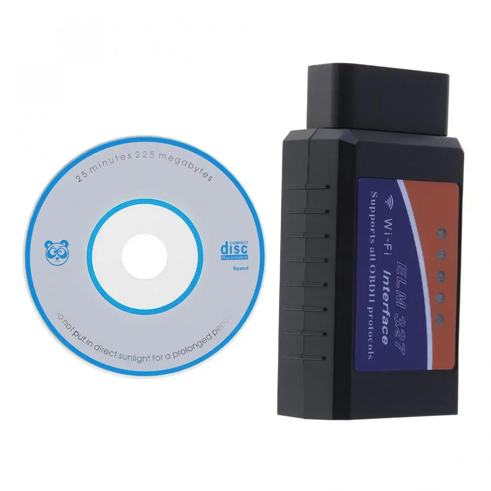 12V ELM327 V 1,5 Wifi A2 OBDII Автомобильный адиагностик для систем IOS и Android