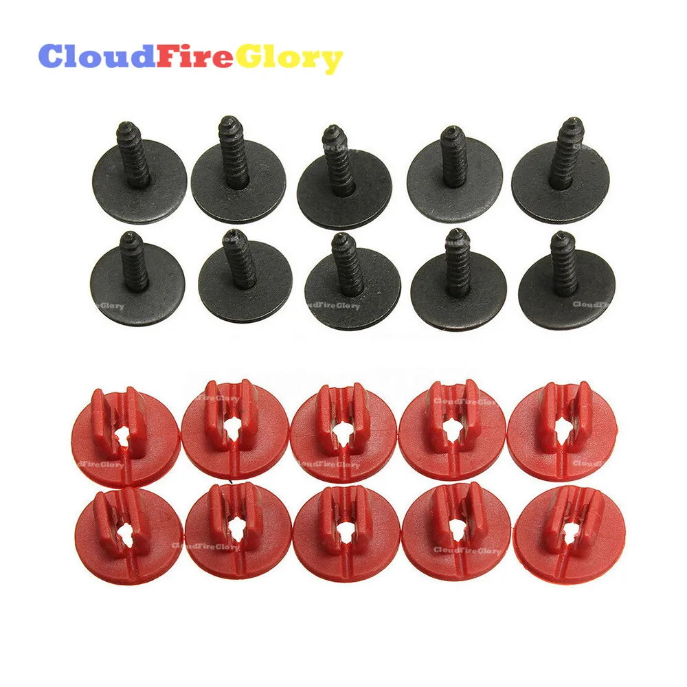 

20pcs For Ford C-Max S-Max Car Engine Undertray Cover Clips Buttom Shield Guard Screws Auto Fastener Clips Rivet