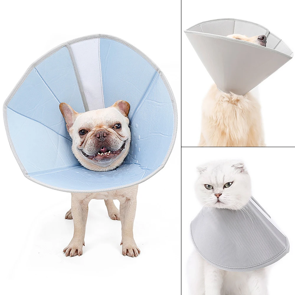Pet Elizabethan Collar Dog Cat Protection Cover Wound Healing Cone