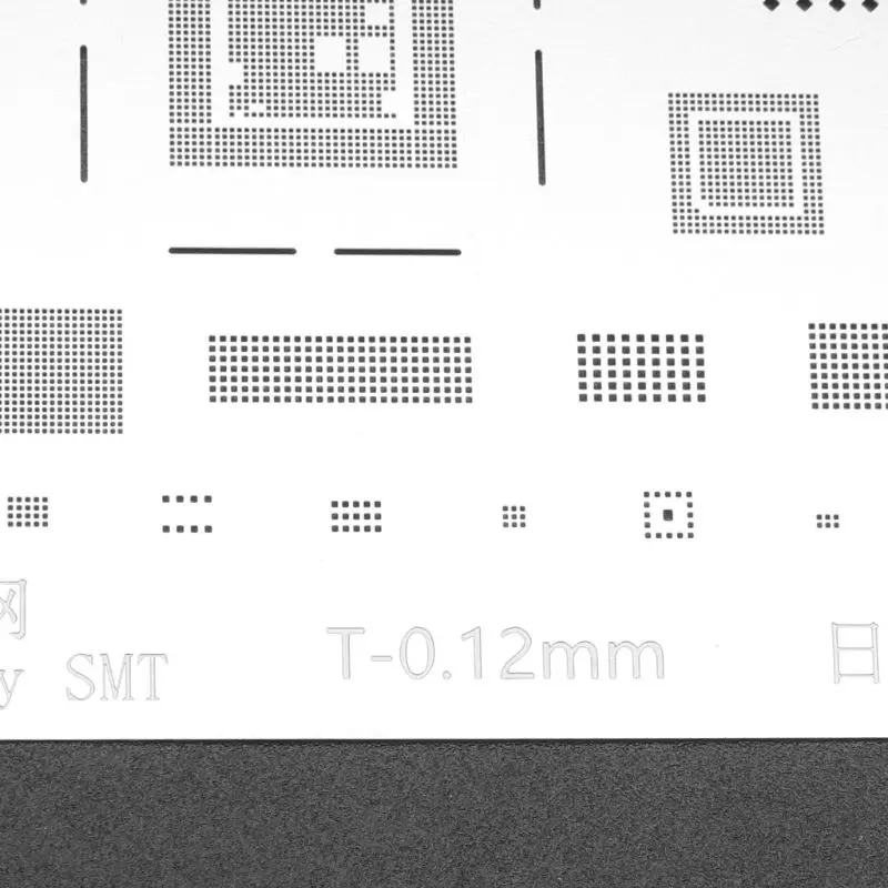 Сталь A11 IC чип NEC и BGA реболлинг набор шарики припоя шаблон для iPhone 8/8Plus/X|Наборы