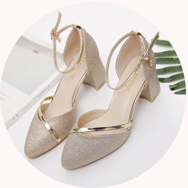 women casual spring & summer clip high quality high heel shoes female sexy party night club shoes lady cool wedding shoes e888 3