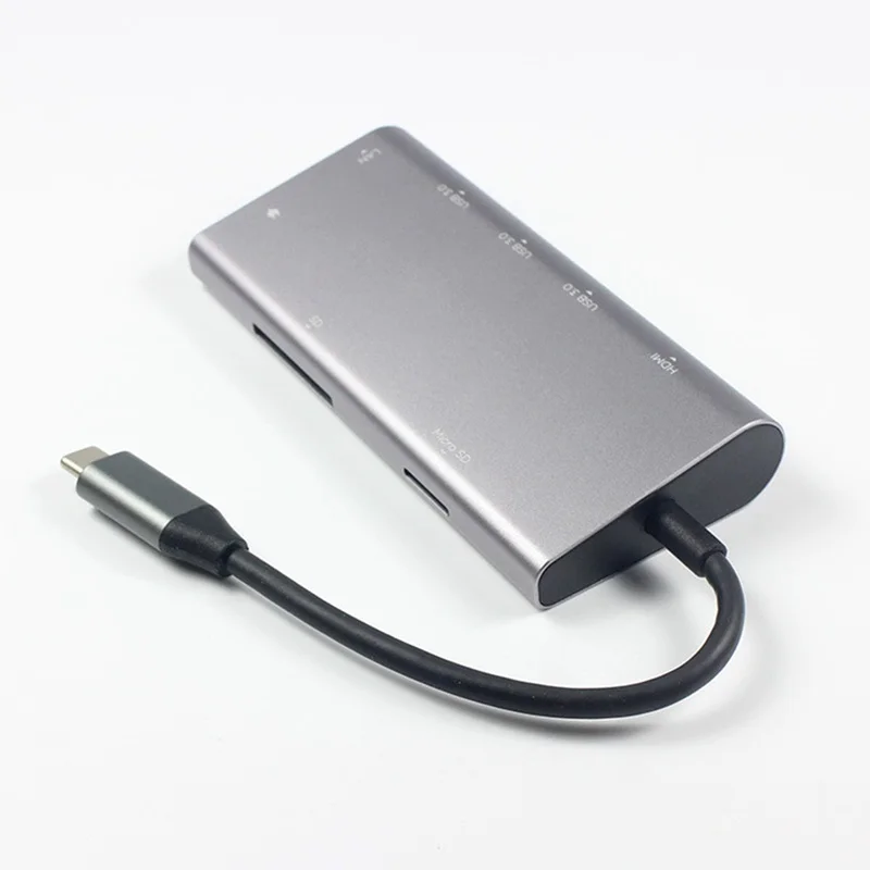 TYPE-C к HDMI8 в 1 концентратор с гигабитным NIC 4K HD конвертер
