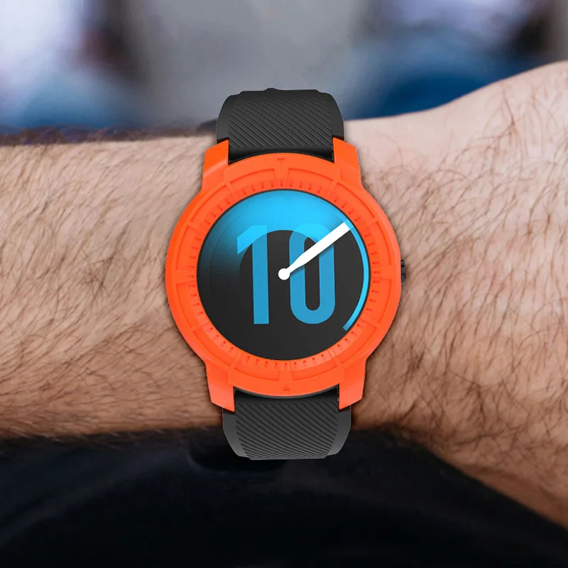 PC Смарт часы защитный чехол для Ticwatch E2 Смарт часы циферблат крышка протектор оболочка для ТИЦ часы E2 спортивные часы аксессуары