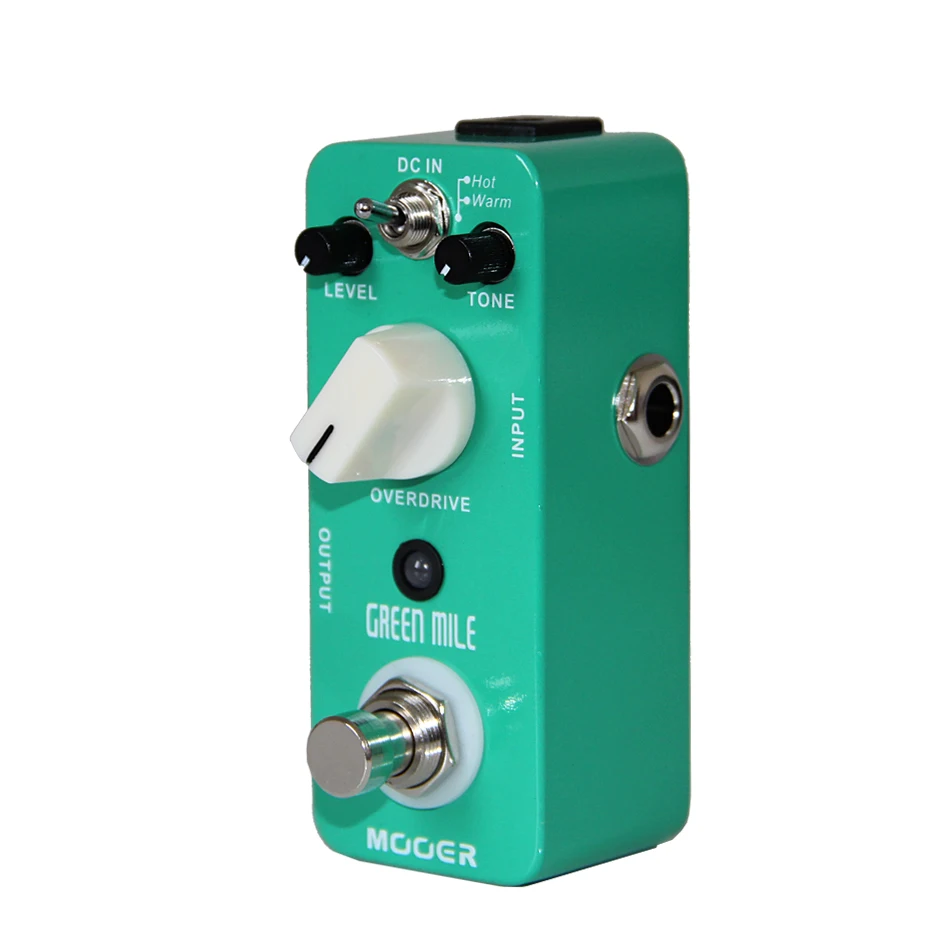 MOOER-Green-Mile-True-Bypass-Overdrive-Effects-Pedal-Electric-Guitar-Pedal(1)